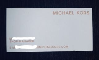 Abrigo Michael Kors Lana y Piel Negro