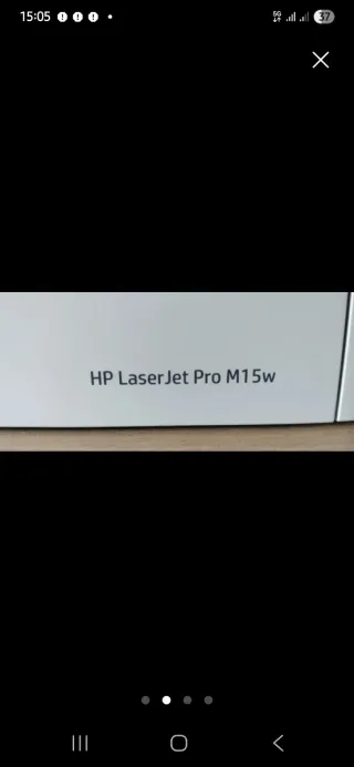 Impresora HP LaserJet Pro M15w