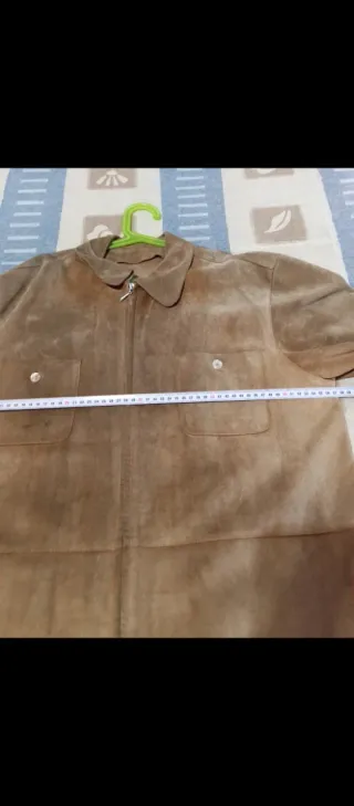 Chaqueta mujer de ante, piel porcina