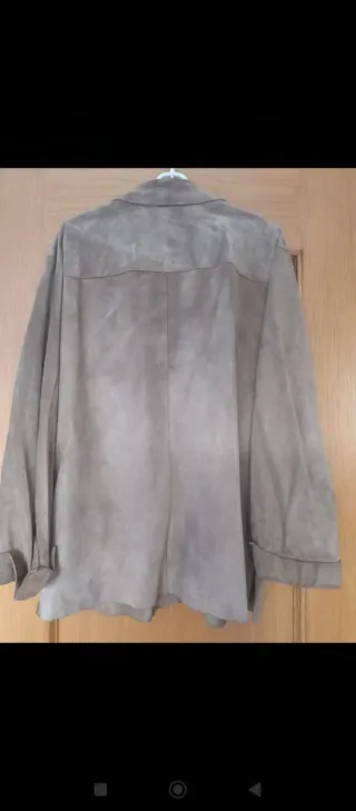 Chaqueta mujer de ante, piel porcina