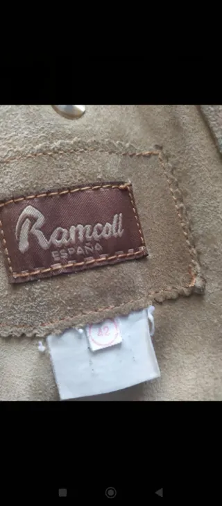 Chaqueta mujer de ante, piel porcina