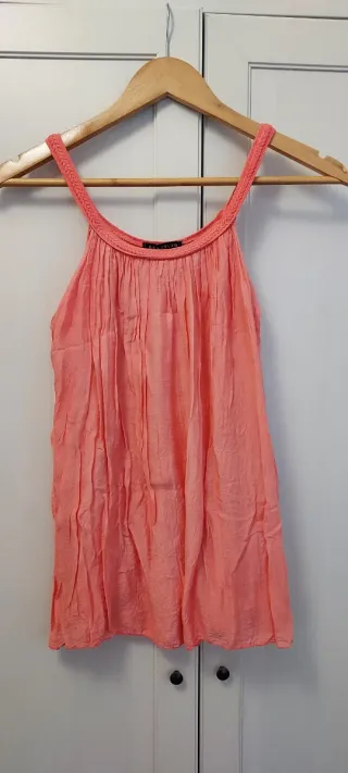 Camiseta tirantes rosa Reactivo Moda T.U.