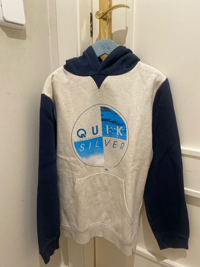 Sudadera Quiksilver capucha chico Talla 12