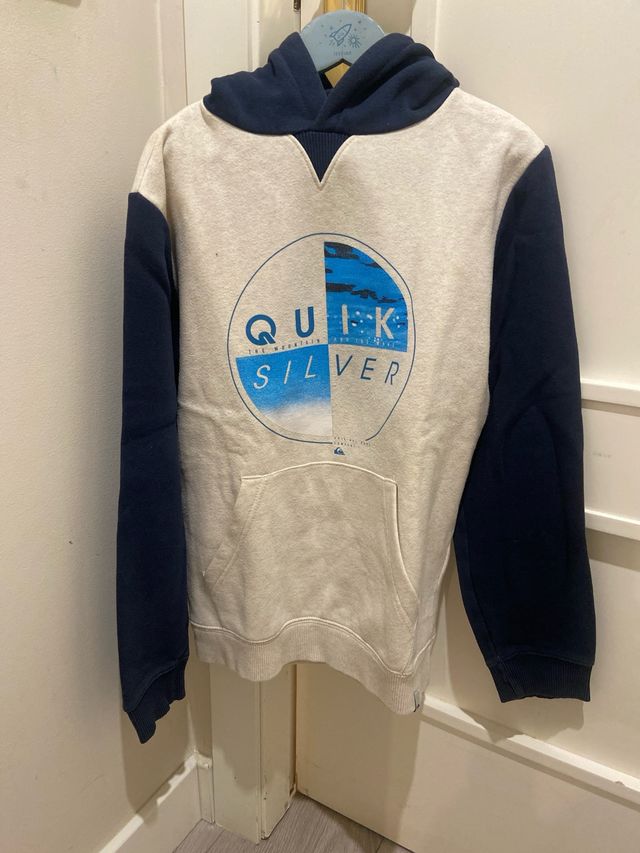 Sudadera Quiksilver capucha chico Talla 12