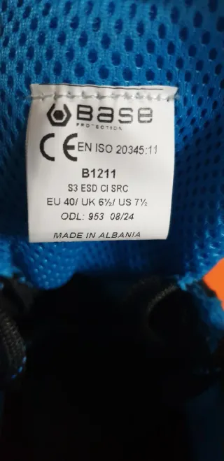 Scarpe da lavoro antinfortunistiche Base  n 40