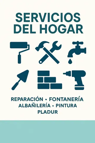 paleta, albañil,pintor,Pladur,manitas,fontanero,et