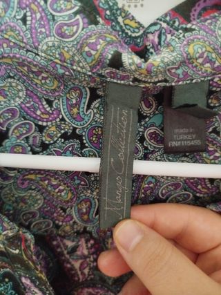 Camisa Paisley Talla M