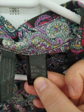 Camisa Paisley Talla M