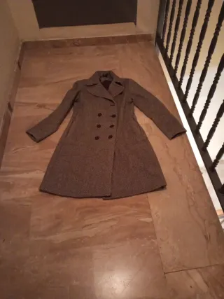 Abrigo de espiga mujer