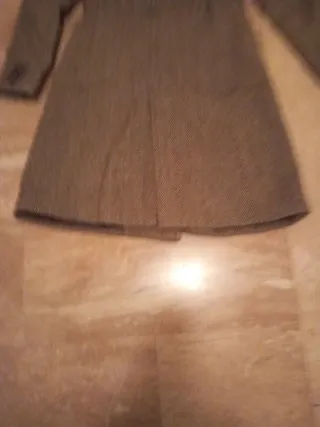 Abrigo de espiga mujer