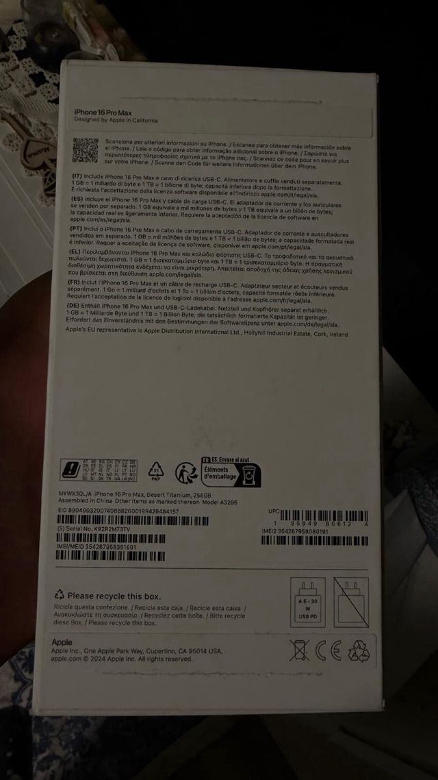 iPhone 16 Pro Max Apple