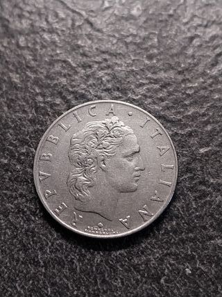 50 Lire 1957 Vulcano Italia