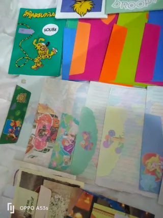 Lote cartas perfumadas