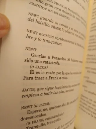 LIBRO Animales Fantásticos y dónde encontrarlos