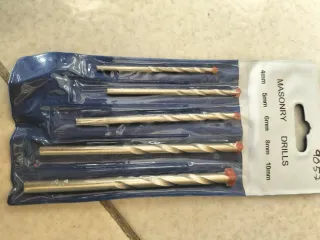 Set de brocas para mampostería
