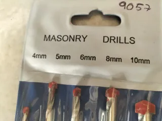 Set de brocas para mampostería