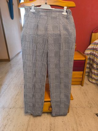 Pantalones negros cómodos talla única