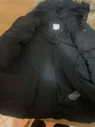 Piumino donna nero con cappuccio