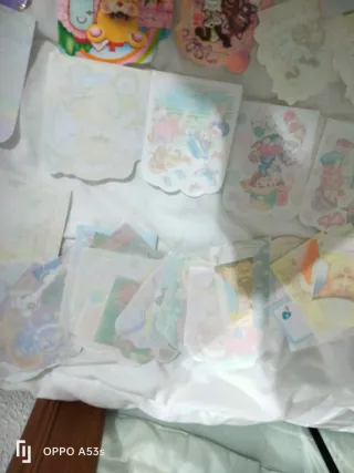 Lote de cartas perfumadas más alguna portada