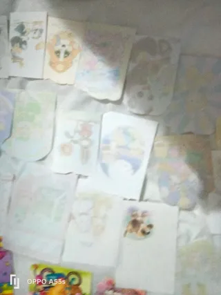 Lote de cartas perfumadas más alguna portada