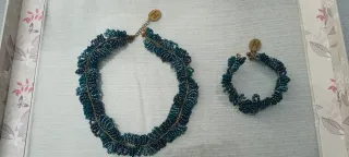 Conjunto collar y pulsera