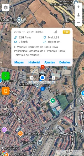 Localizador GPS para vehículos