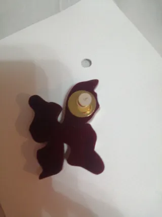 Pendientes Papiroga Mariposa Beige y Marrón