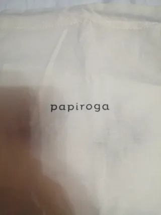 Pendientes Papiroga Mariposa Beige y Marrón