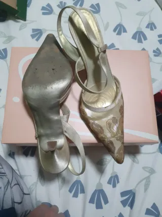 Zapatos sandalias de tacón boda
