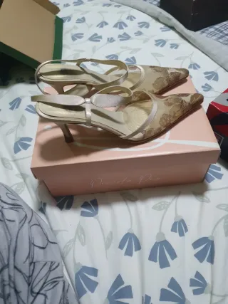Zapatos sandalias de tacón boda