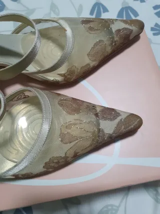 Zapatos sandalias de tacón boda