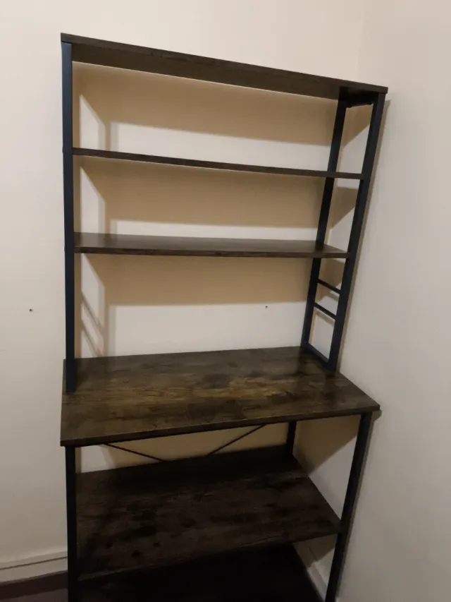 Estantería Cocina Metálica y Madera