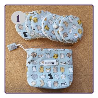 Discos desmaquillantes reutilizables