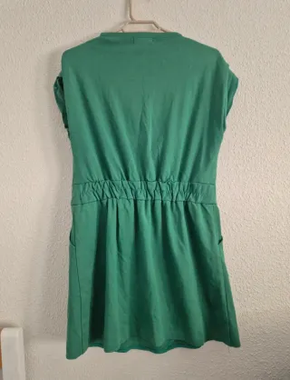 Vestido verde talla L Kling invierno
