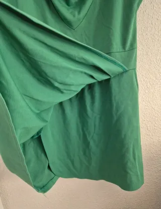 Vestido verde talla L Kling invierno