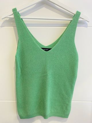 Camiseta tirantes Vero Moda verde