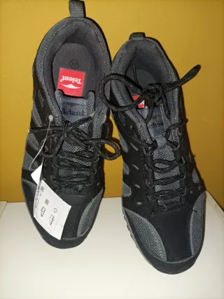 Zapatillas Telent 37.5 Negras/Gris NUEVAS
