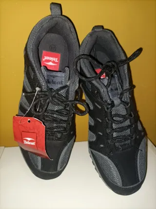 Zapatillas Telent 37.5 Negras/Gris NUEVAS
