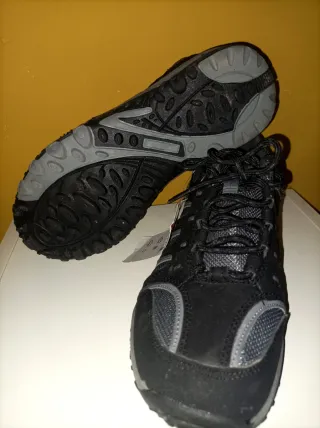 Zapatillas Telent 37.5 Negras/Gris NUEVAS