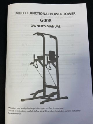 : Torre de entrenamiento G008