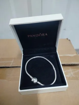 Pulsera Pandora Corazón Plata