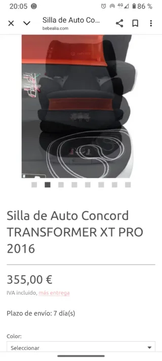 Silla Concord Transformer XT 15-36kg