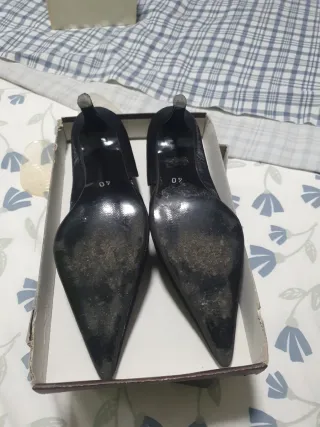 Zapatos de tacón negros