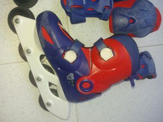 Patines Oxelo Talla 3 + Protecciones