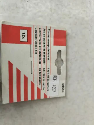 Set 12 lápices carpintero Zimmermann