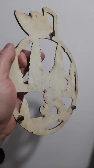 Poggia pentola vintage Babbo Natale