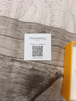 Bracciale Nomination charm lettera V