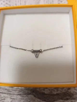 Bracciale Nomination charm lettera V