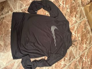 Camiseta Nike Running Media Cremallera Dri-FIT