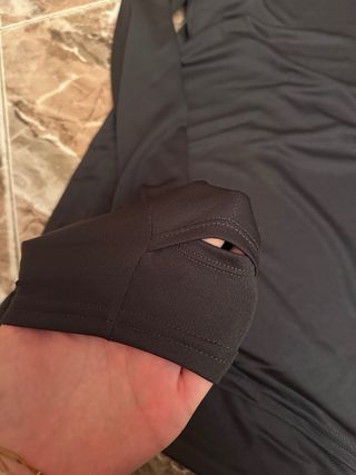 Camiseta Nike Running Media Cremallera Dri-FIT